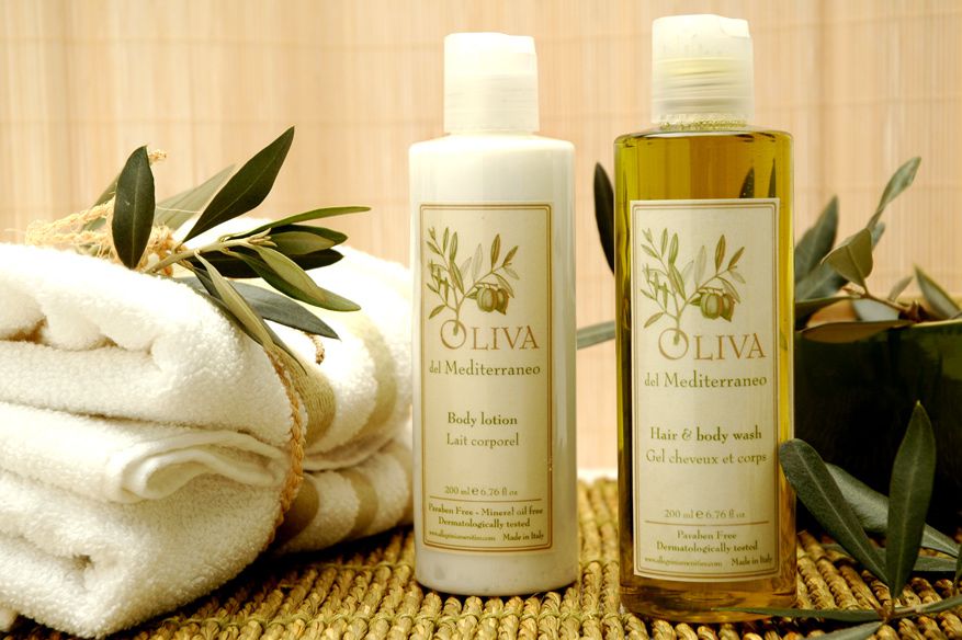 Huile de douche corps & cheveux hydratante enrichie en huile d'olive • Le  Clos des Oliviers